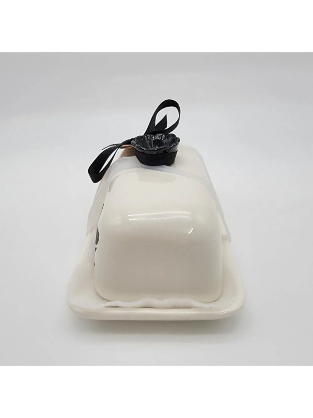Rae Dunn Covered Butter Dish SPREAD JOY Artisan Collection  - NEW